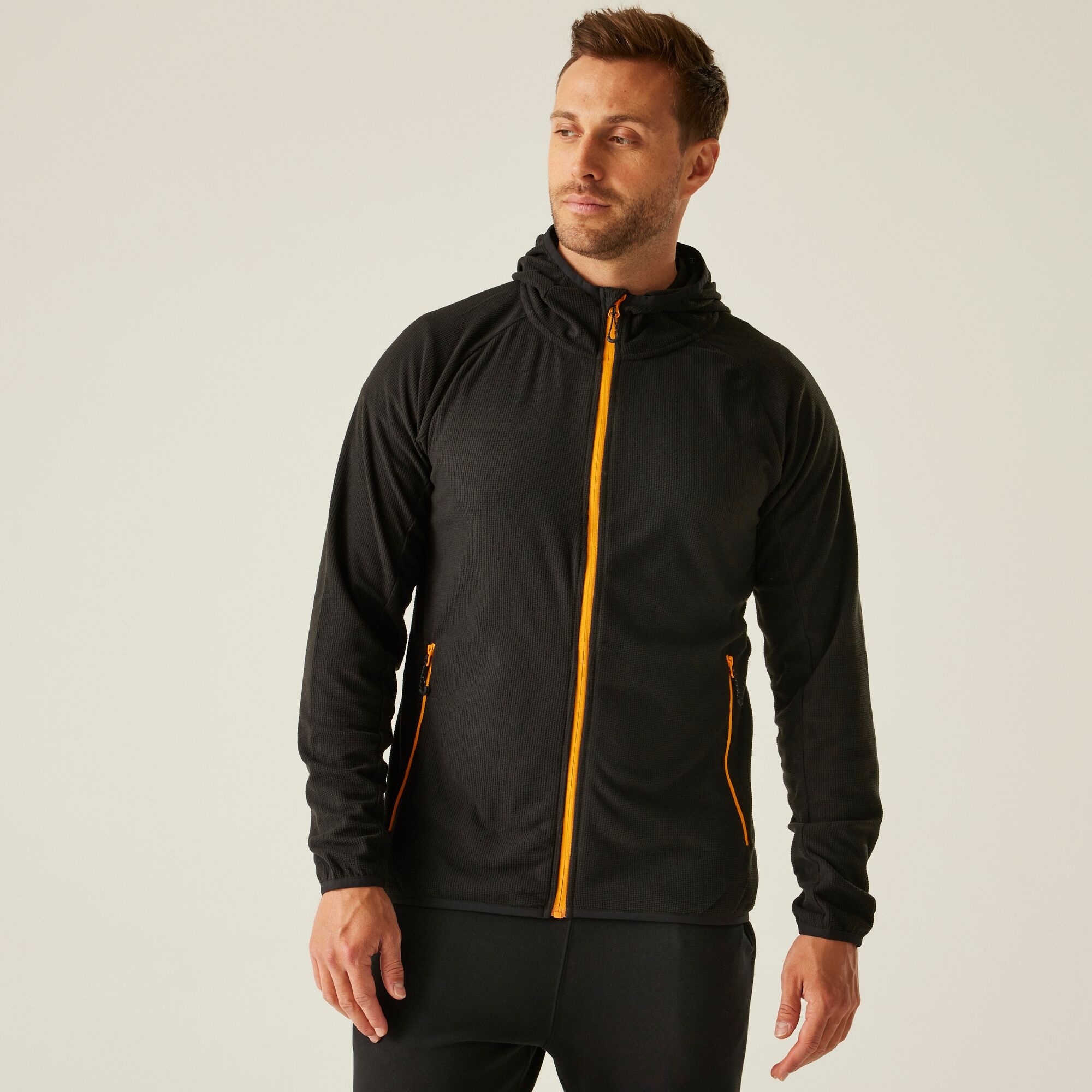Regatta Professional Navigate Full-Zip Fleece Size: Xl Men's Black