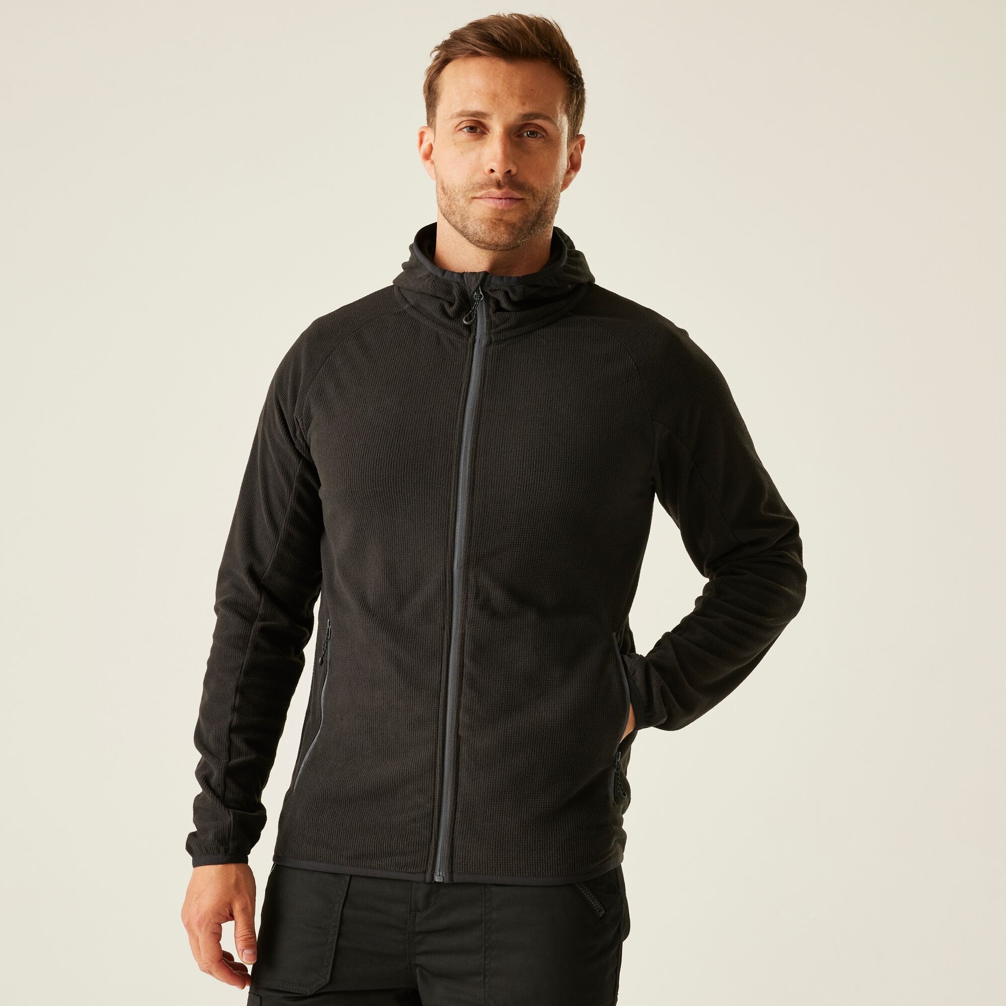 Regatta Professional Navigate Full-Zip Fleece Size: Xl Men's Black