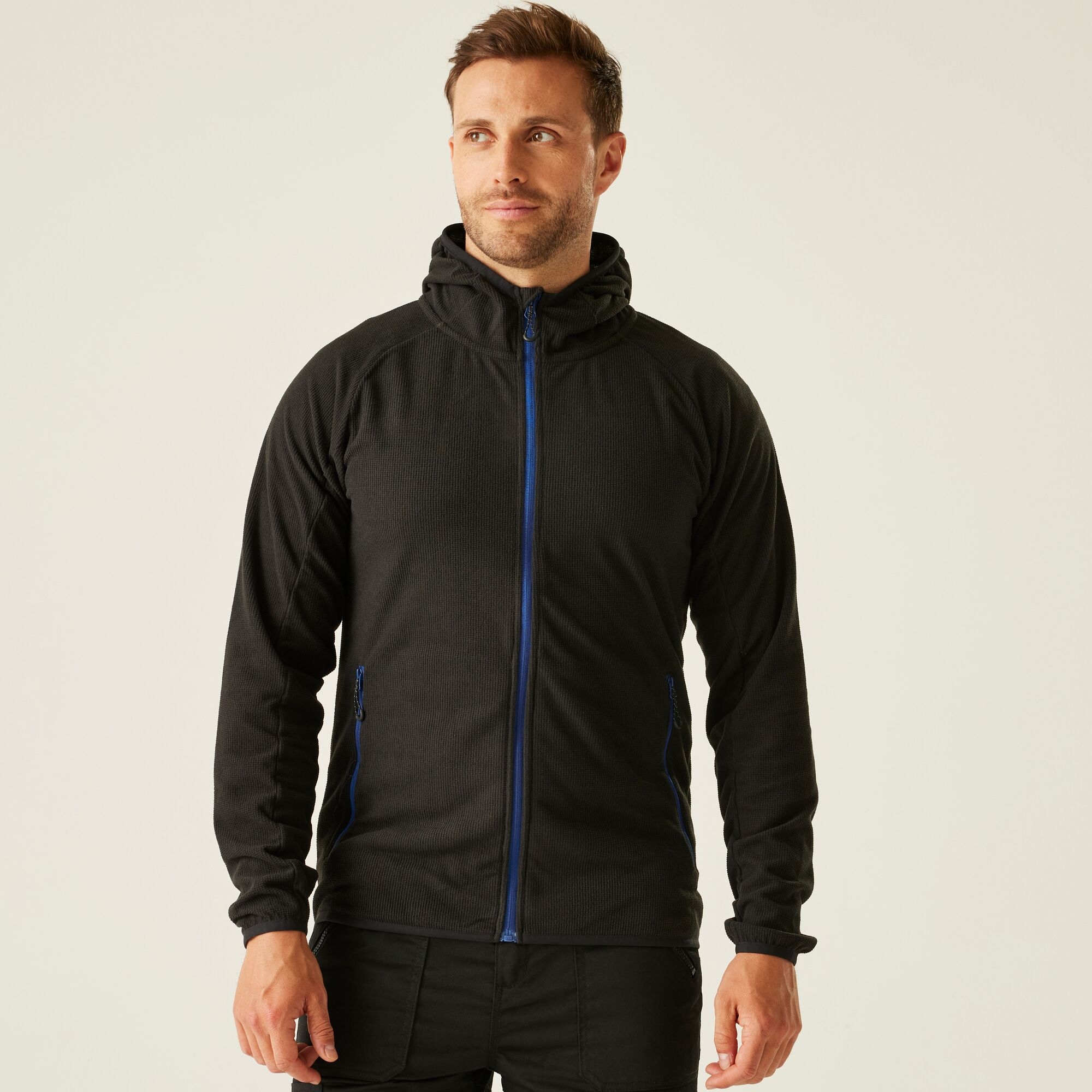 Regatta Professional Men's Winter Navigate Full-Zip Fleece - Black Medium