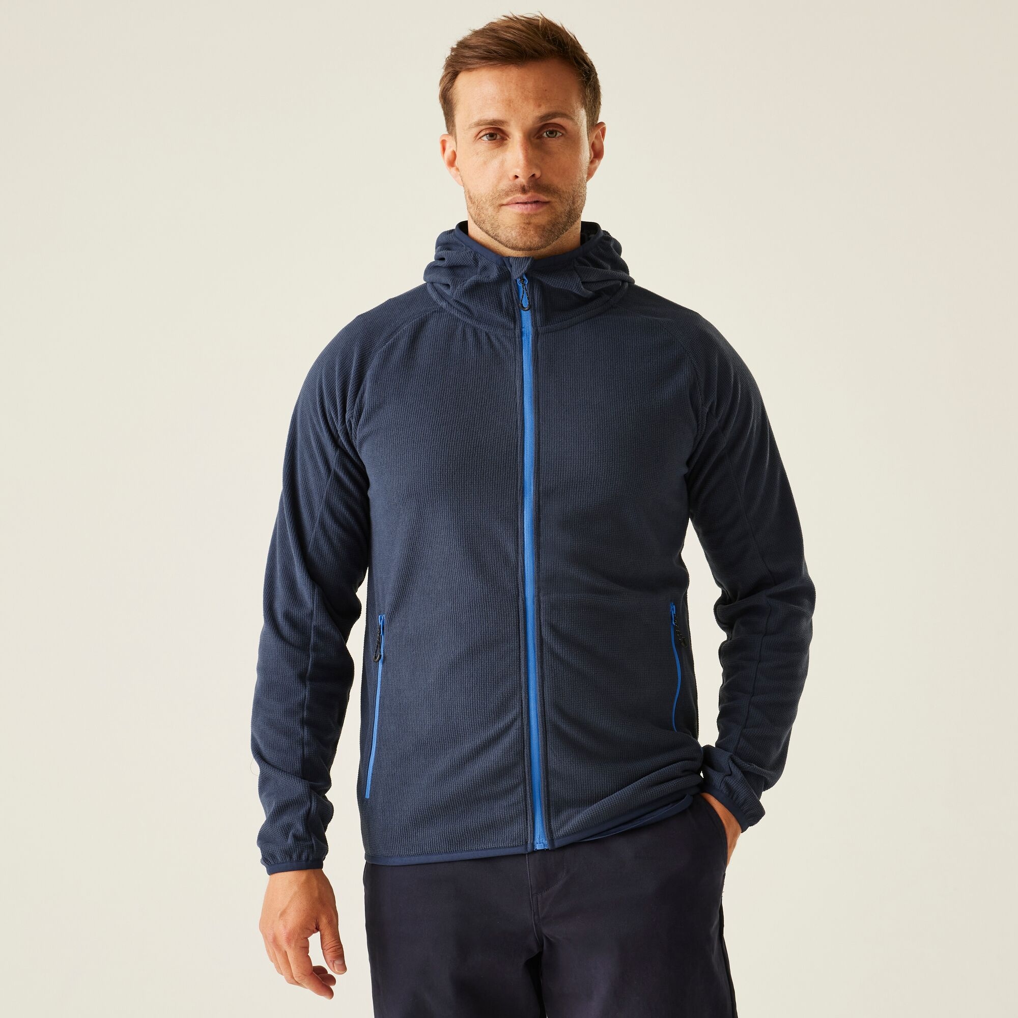 Regatta Professional Navigate Full-Zip Fleece Size: Xl Men's Blue