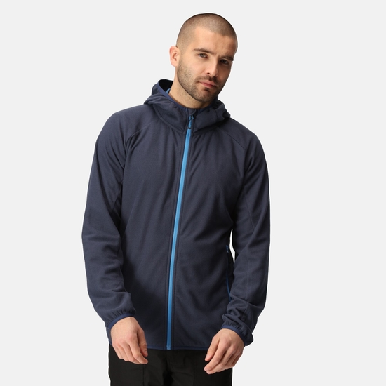 Men's Navigate Full-Zip Fleece Navy French Blue