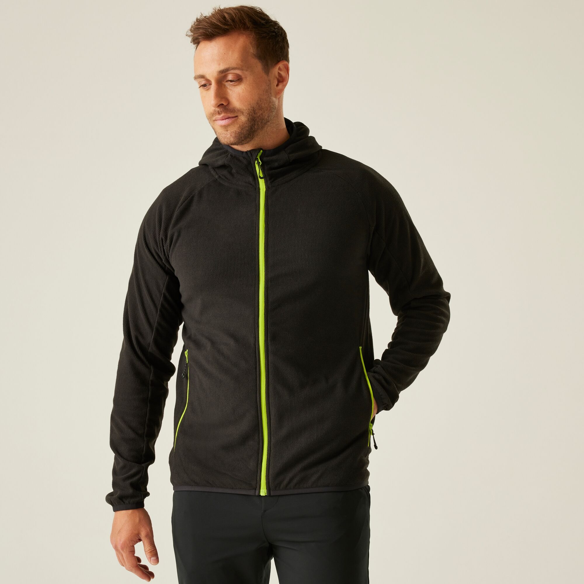 Regatta Professional Men's Winter Navigate Full-Zip Fleece - Black Small