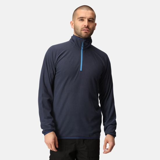 Men's Navigate Half-Zip Fleece Navy French Blue