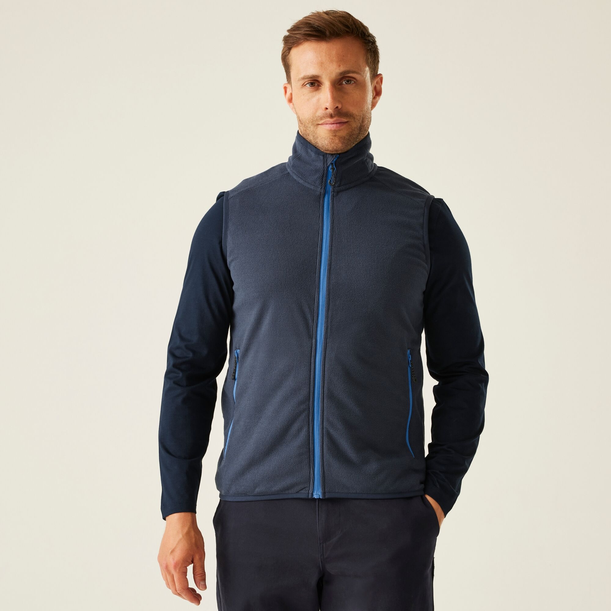 Regatta Professional Navigate Fleece Gilet Size: Xl Men's Blue