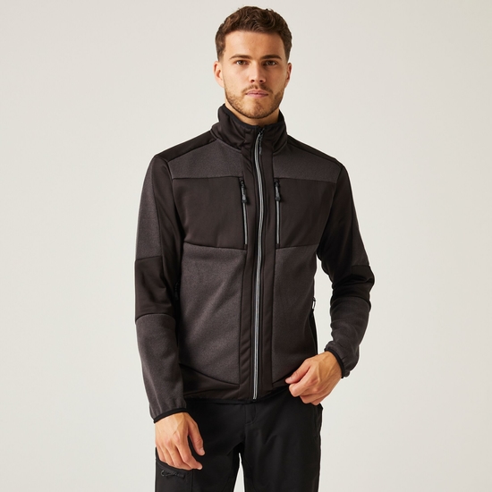 Men's E-Volve Stretch Midlayer  Ash Black