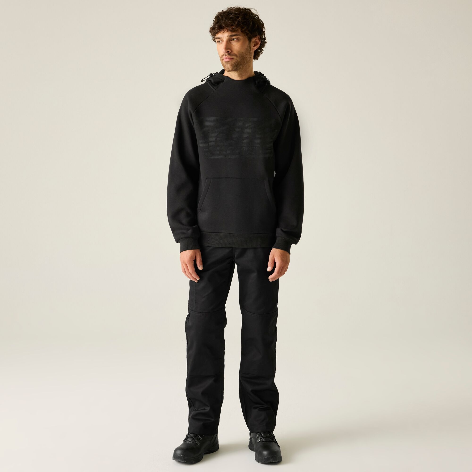 Regatta Professional Pro Trade Hoodie Size: 4XL Men's Black