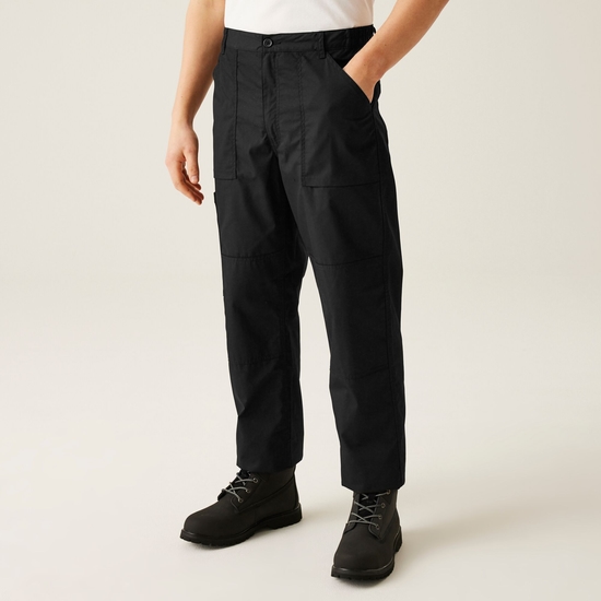 Men's Lined Action Trousers Black