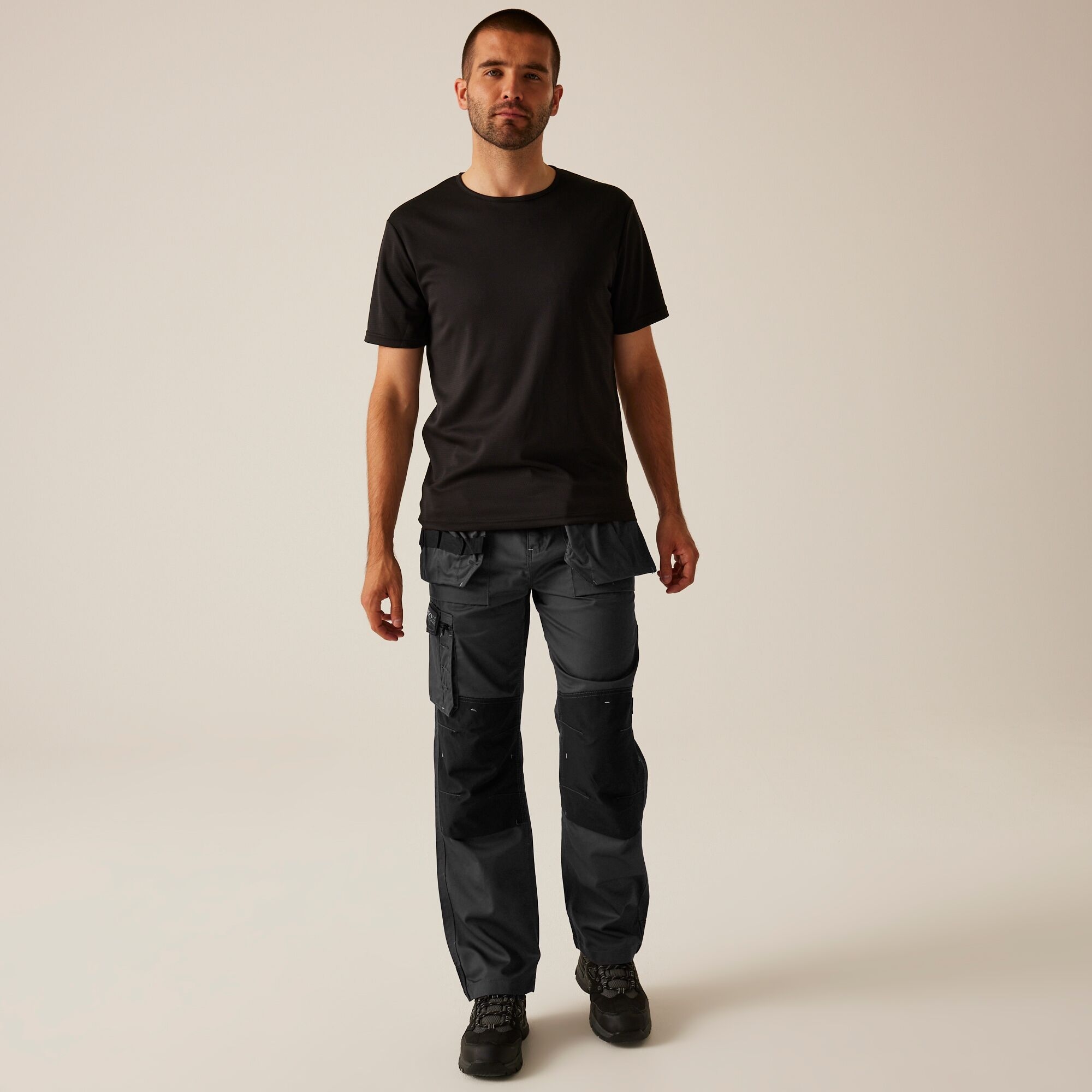 Regatta Professional Męskie spodnie robocze Incursion Regatta Professional Szary