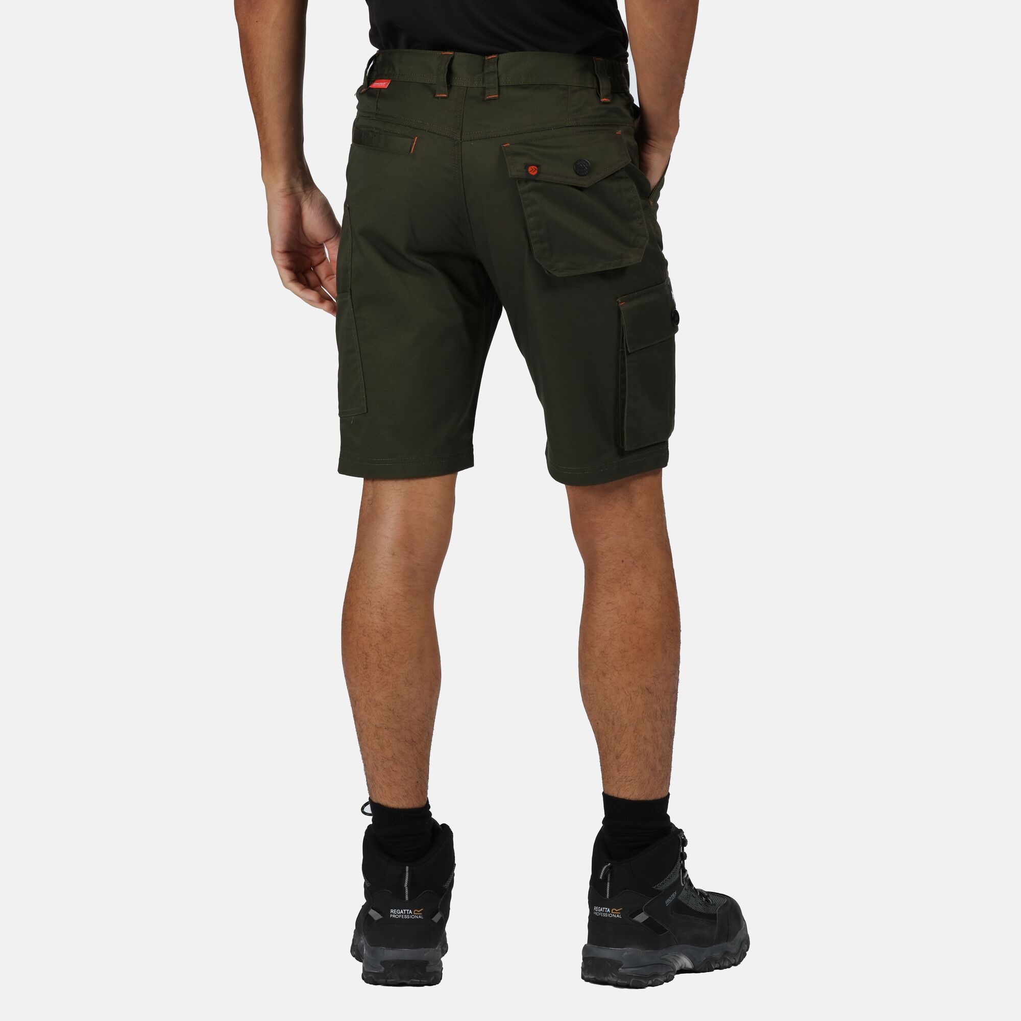 Regatta Professional Męskie Szorty Cargo Heroic Professional Ciemne Khaki
