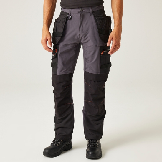 Pantalon Softshell Stretch Homme Infiltrate Gris