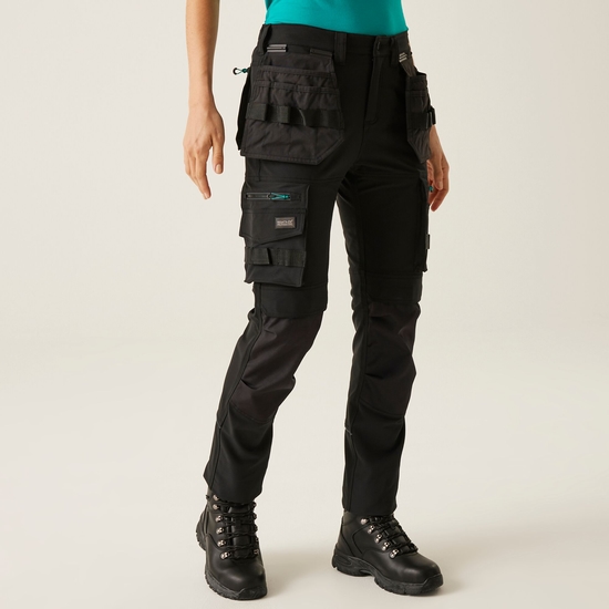 Women's ADA Cotton Stretch Holster Trousers Black