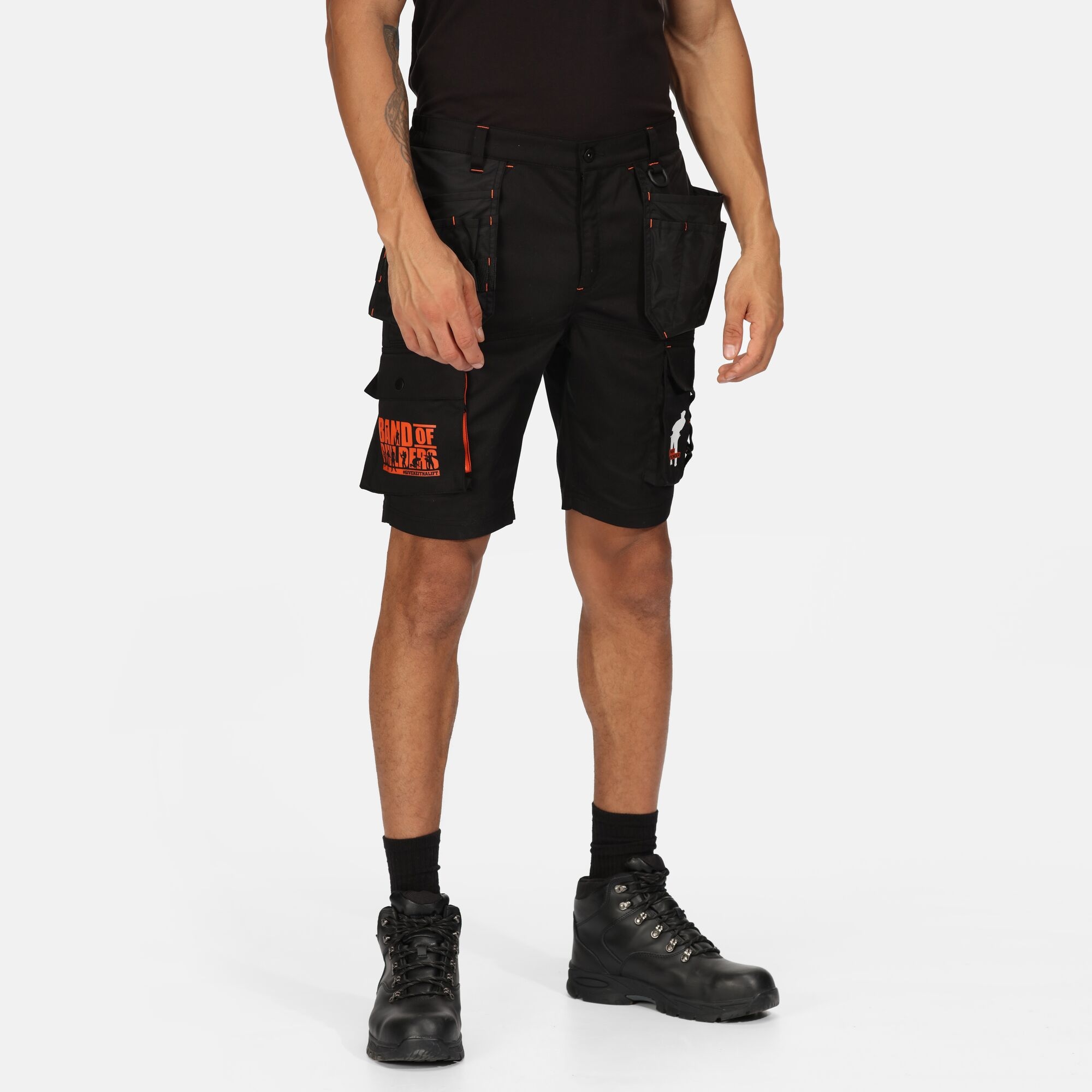 Regatta Professional Water Repellent Band of Builders Shorts Black, Size: 38 from Regatta IE