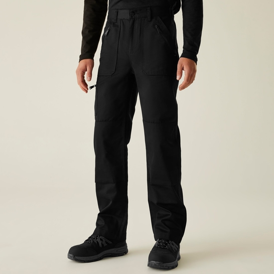Men's Pro Action Trousers Black