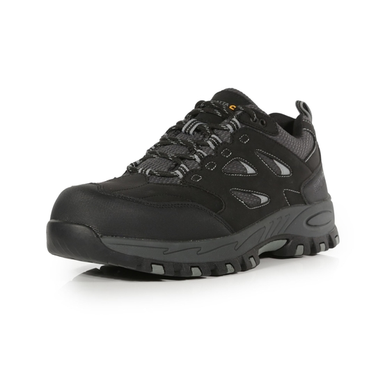 Mudstone Low Safety Boots Black/Granit