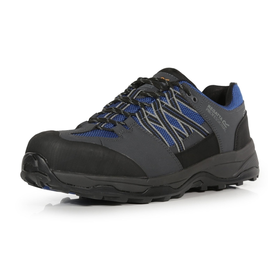 Claystone Low Safety Boots Oxford Blue/Brair