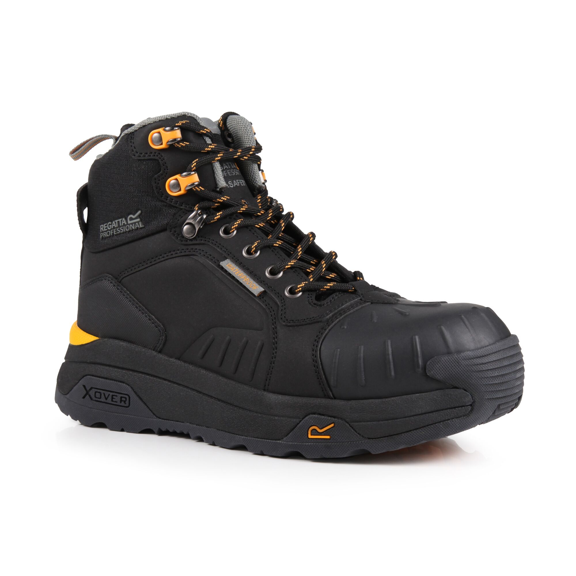 Regatta Professional Men's Waterproof Exofort Safety Hiker - Black UK Size 8
