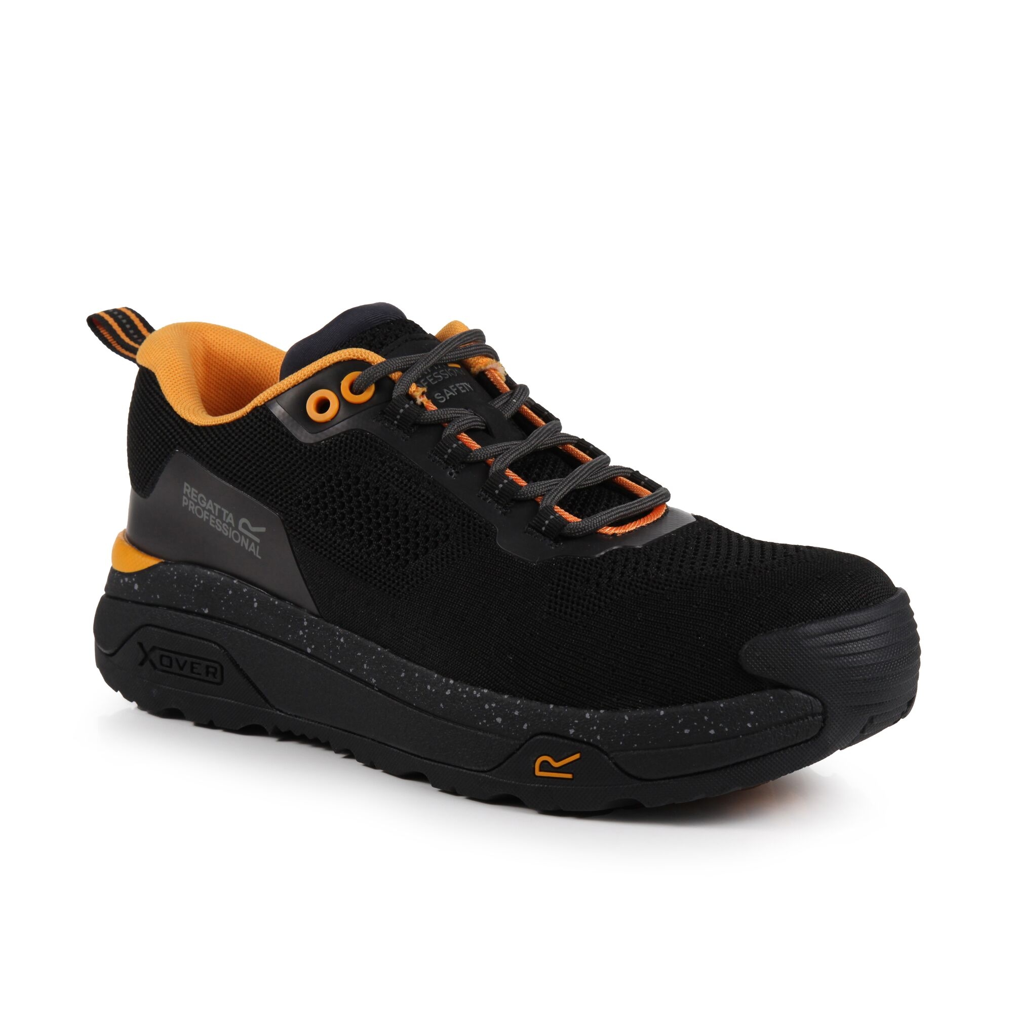 Regatta Professional Men's Crossfort Safety Trainers Size: Uk 9.5 Unisex Black