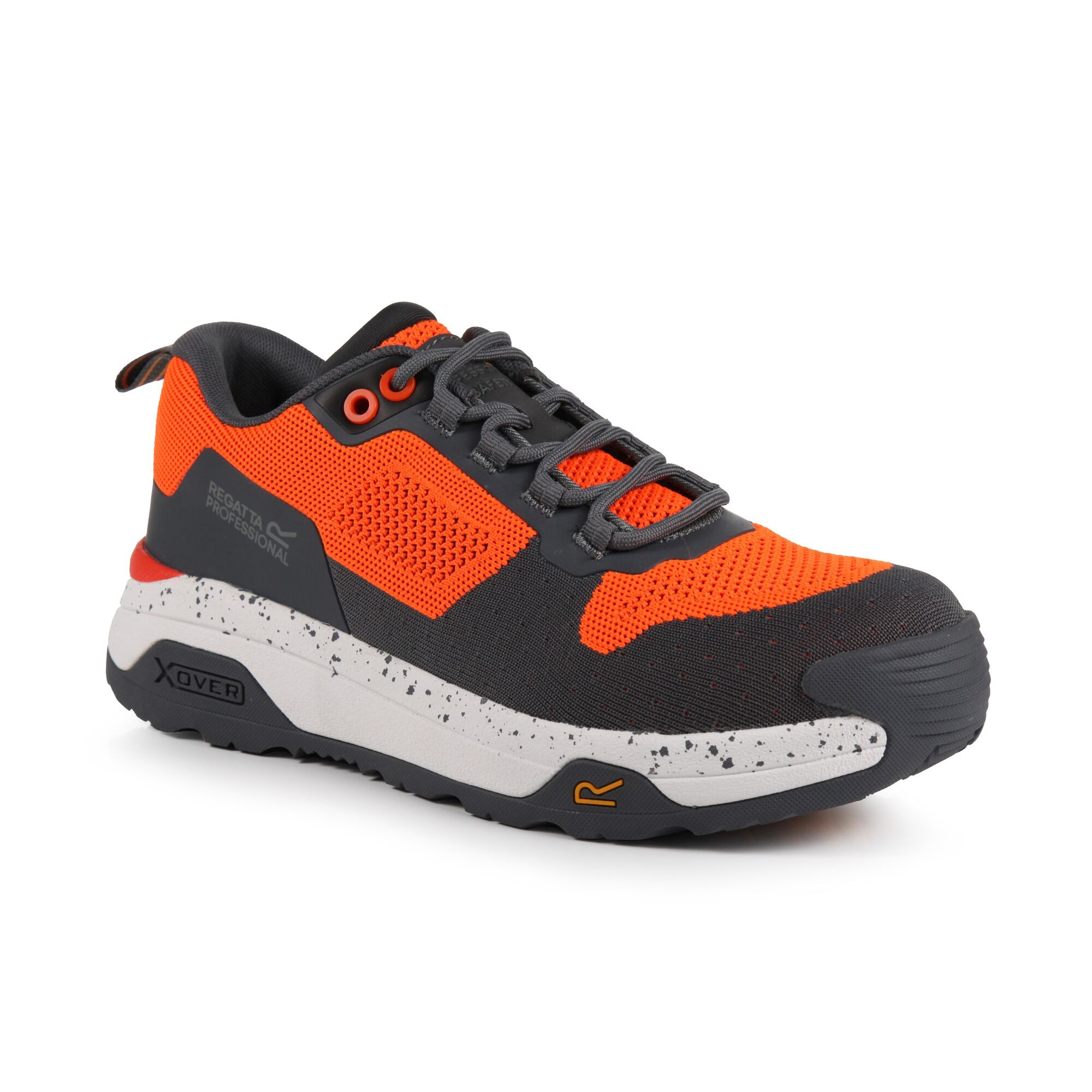 Regatta Professional Men's Crossfort Safety Trainers Size: Uk 9 Unisex Orange
