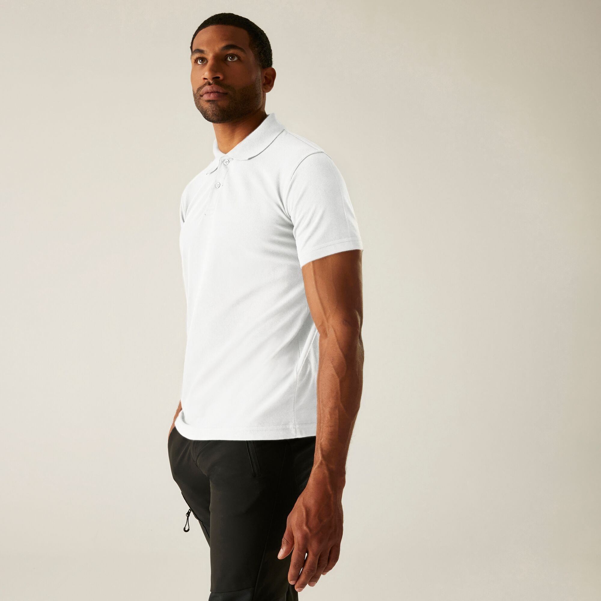Regatta Professional Pro 50/50 Pique Polo Size: 6XL Men's White