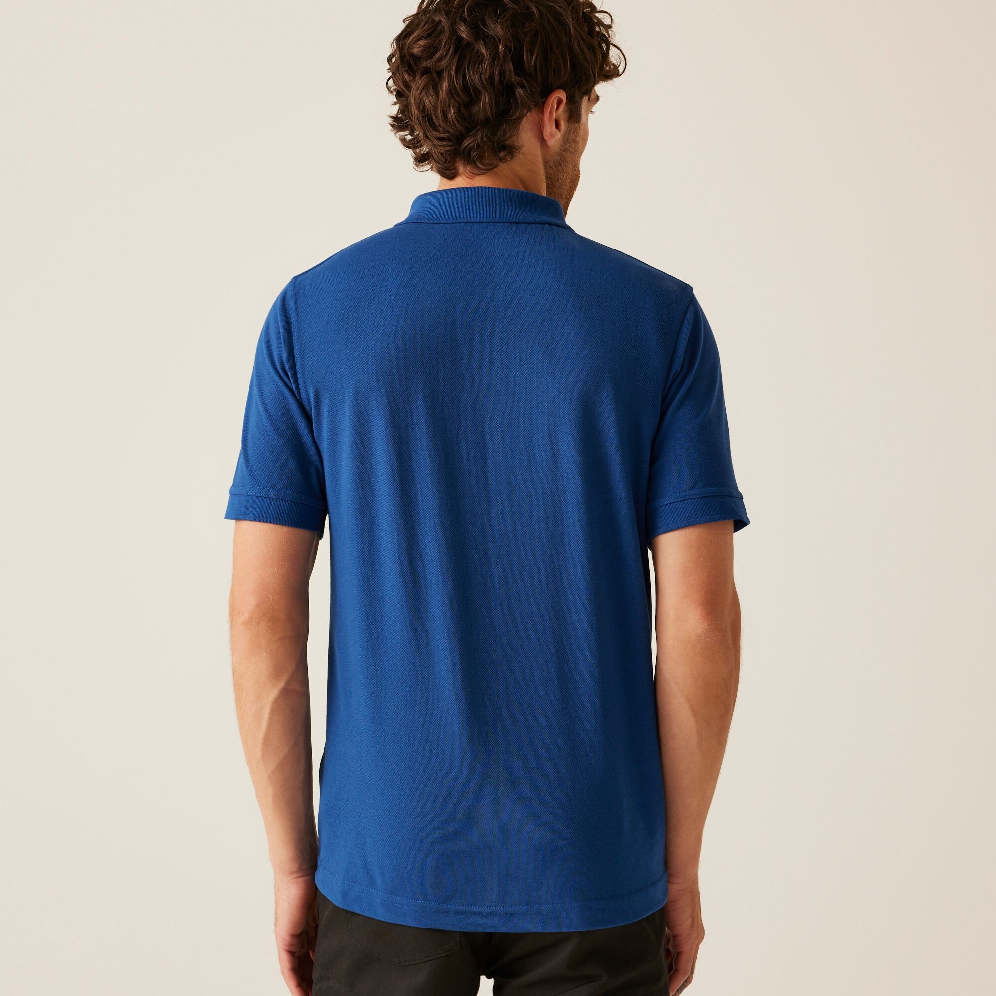 Regatta Professional   Męska koszulka polo Classic Niebieski