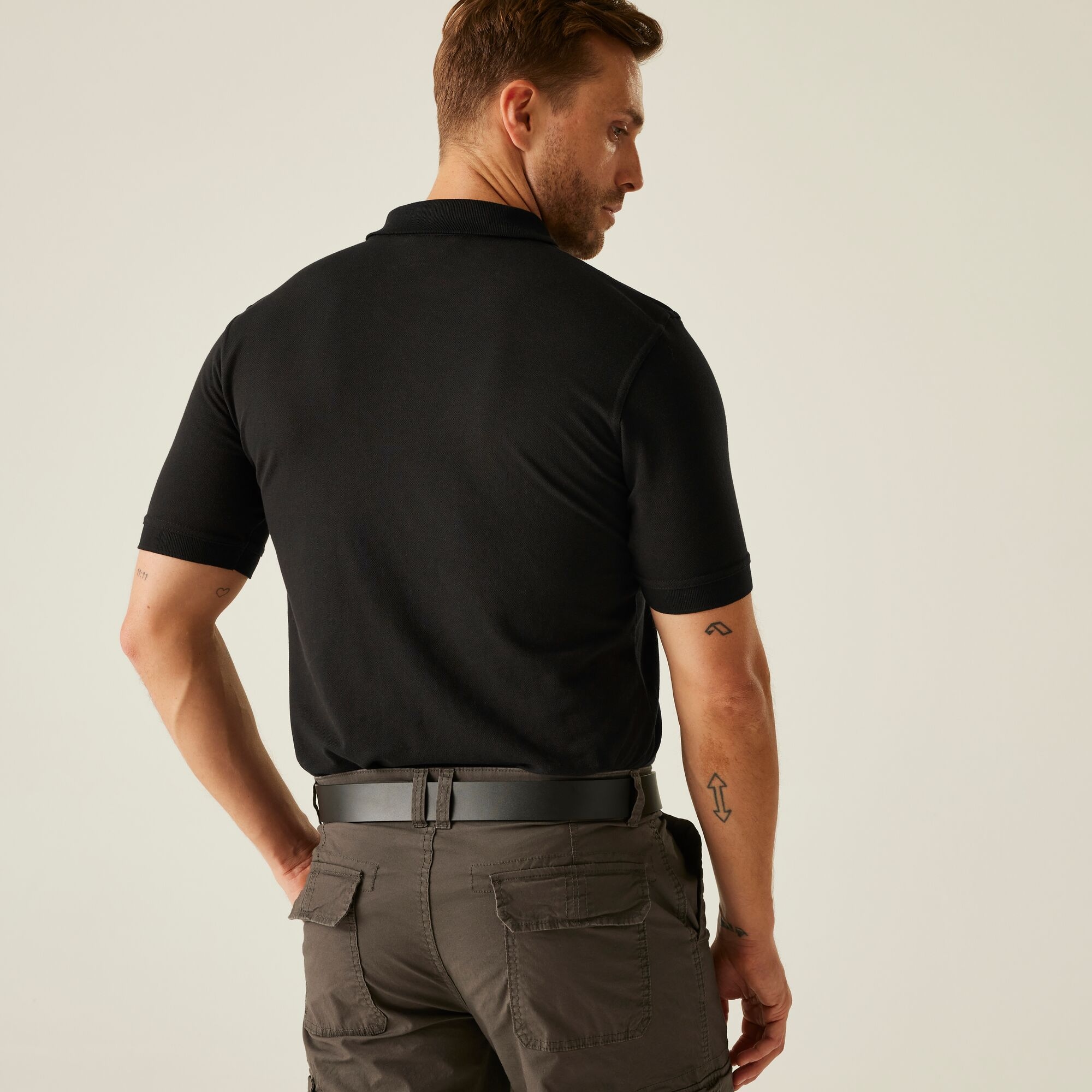 Męska koszulka polo Classic Czarny