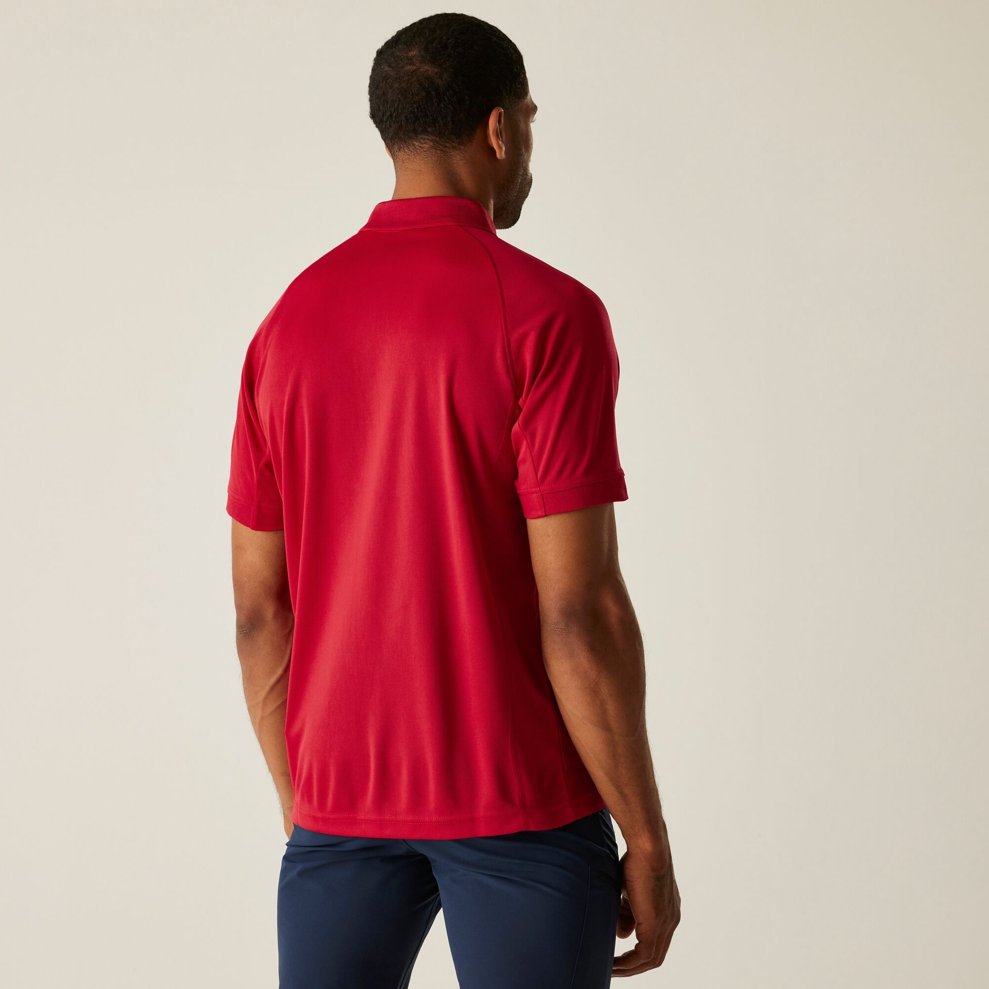 Regatta Professional Męska koszulka polo Coolweave Czerwony