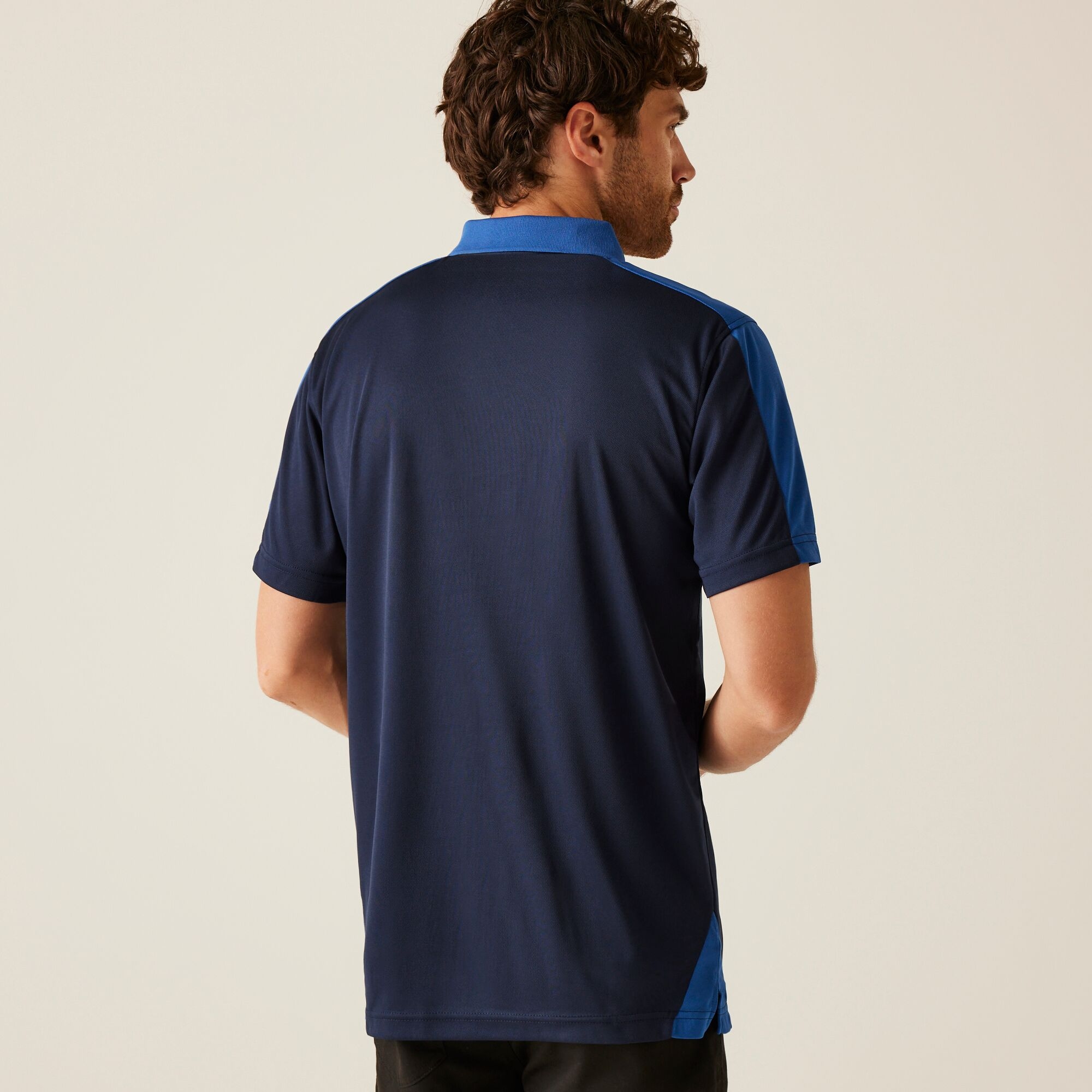 Regatta Professional Regatta Professional Męska koszulka polo Contrast Niebieski