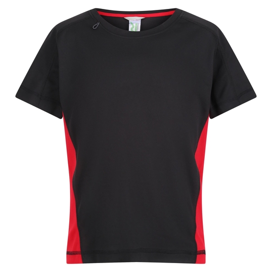 Kids' Beijing T-Shirt Black Classic Red
