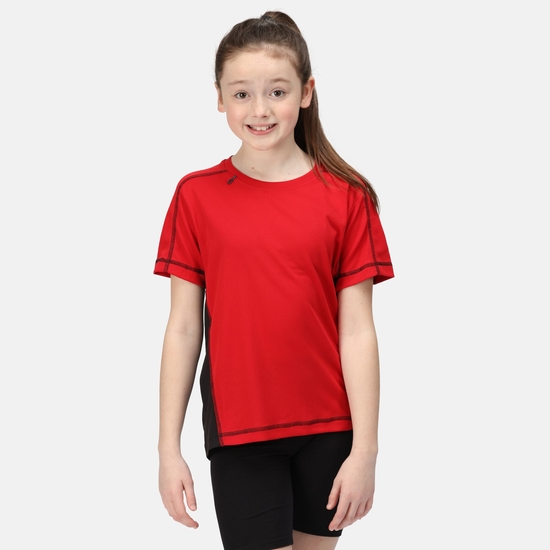 Kids' Beijing T-Shirt Classic Red Black