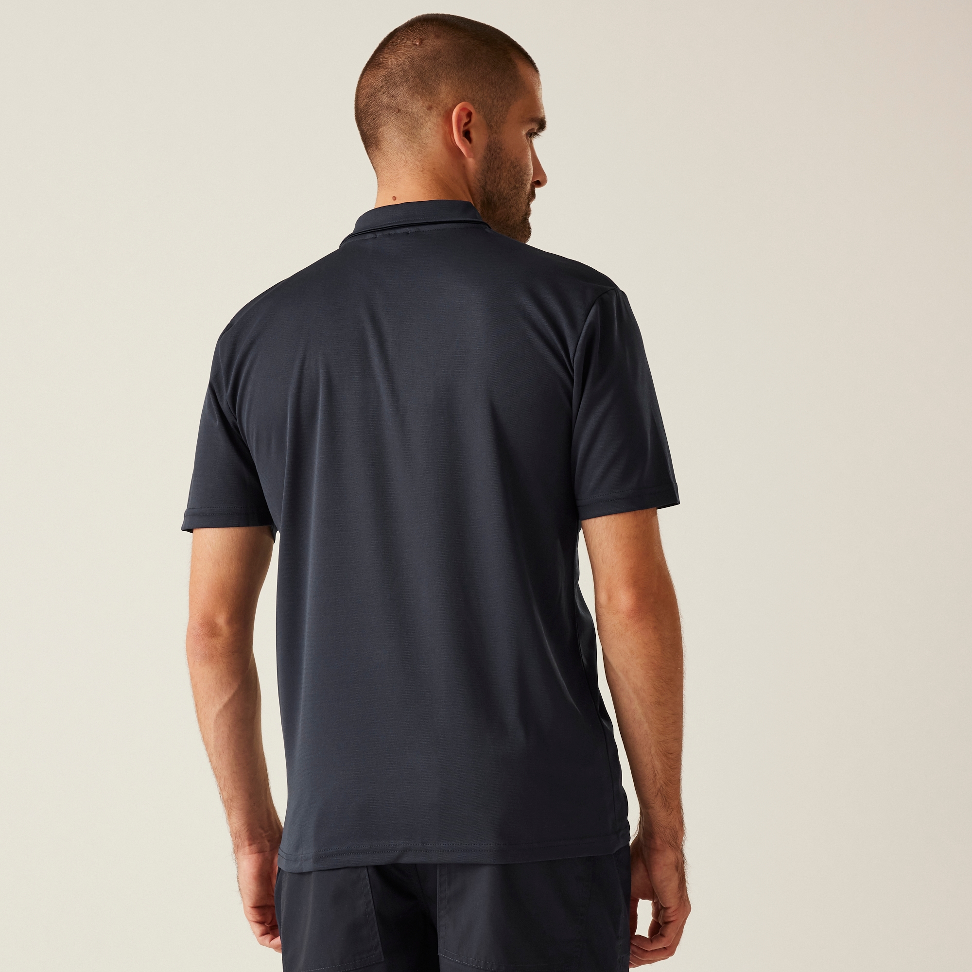 Regatta Professional Męska koszulka polo Honestly Made Granatowy