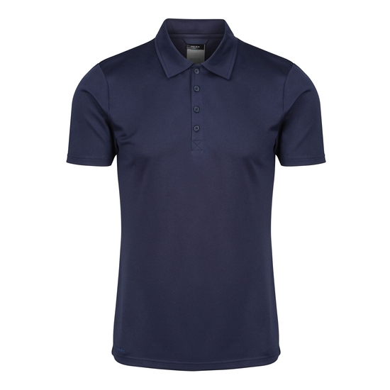Men's Honestly Made 100% Recycled Polo Shirt Navy