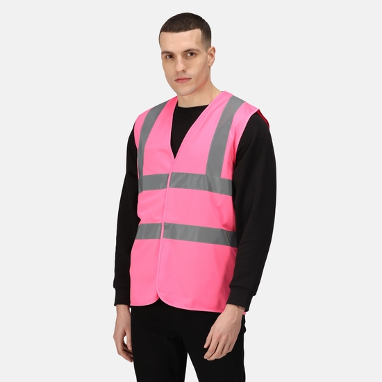 Men's Pro Identity Vest Pink