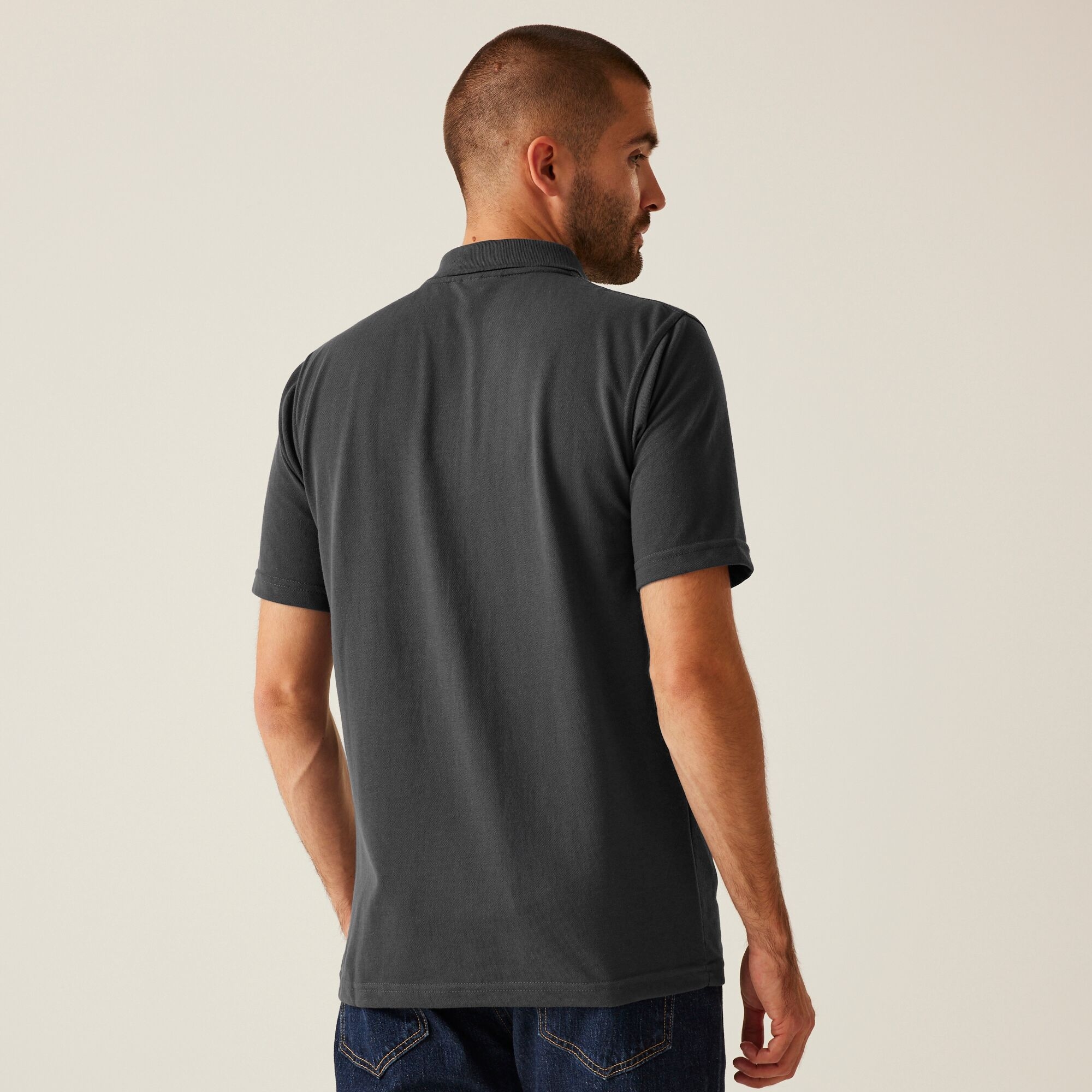 Regatta Professional Męska koszulka polo Proffesional Szary