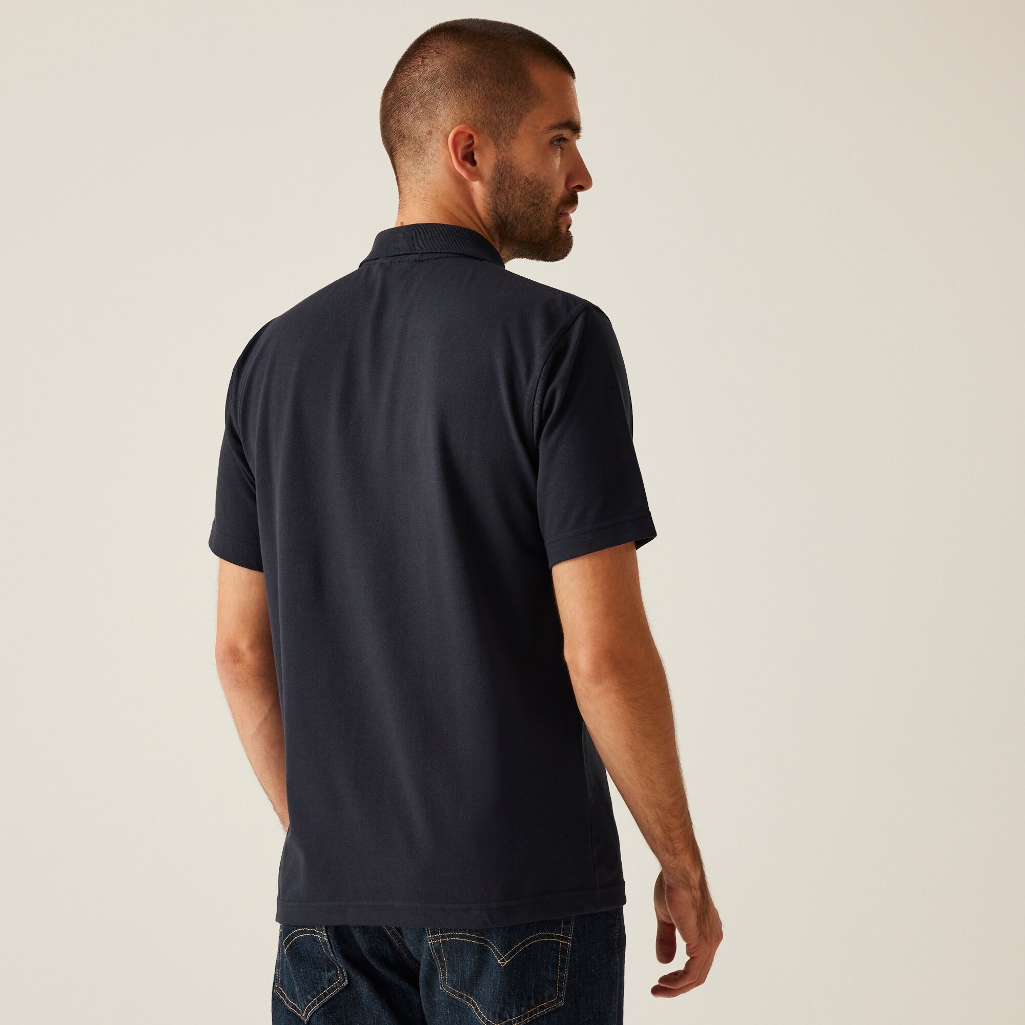 Regatta Professional Męska koszulka polo Proffesional Granatowy