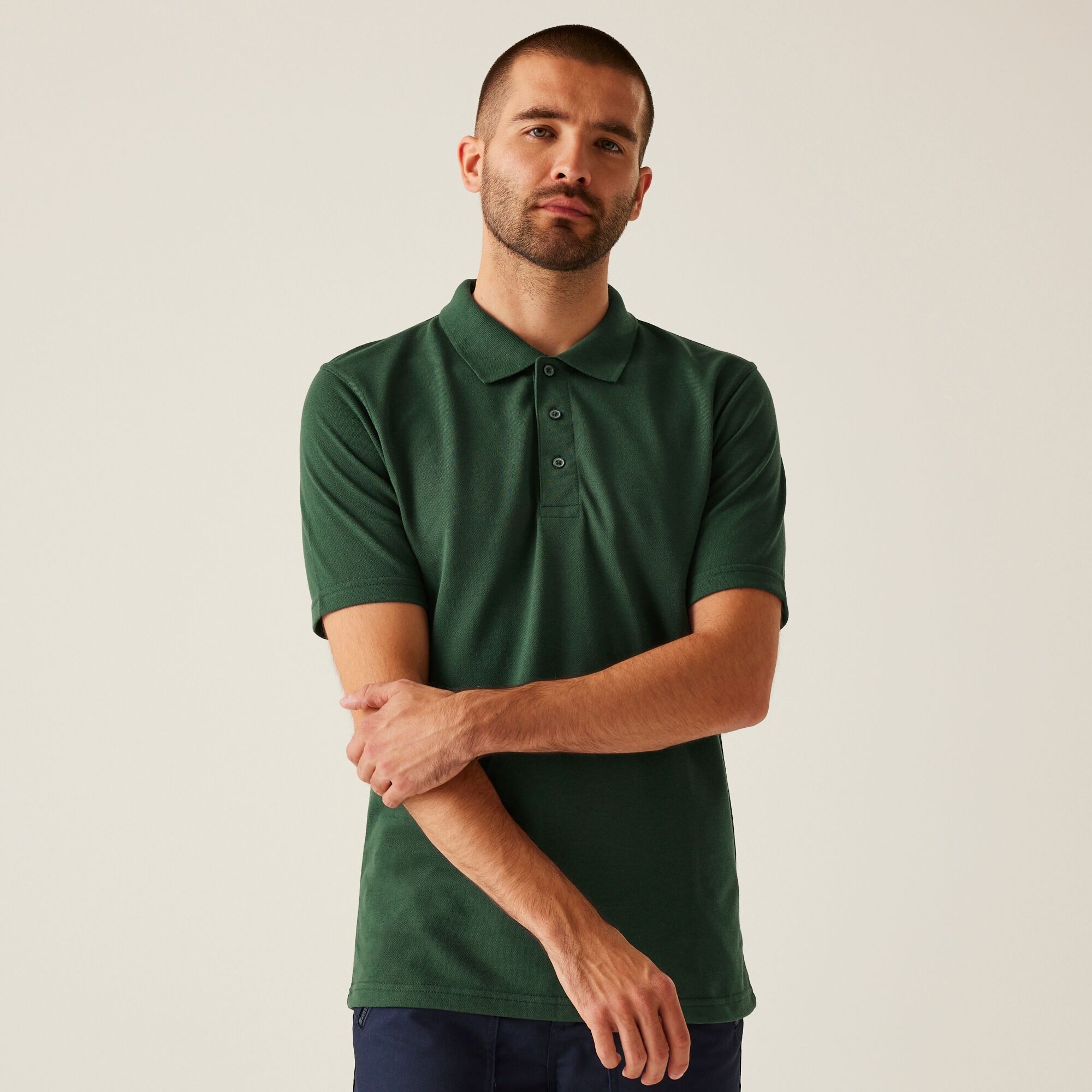 Regatta Professional Regatta Professional Męska koszulka polo Proffesional Zielony