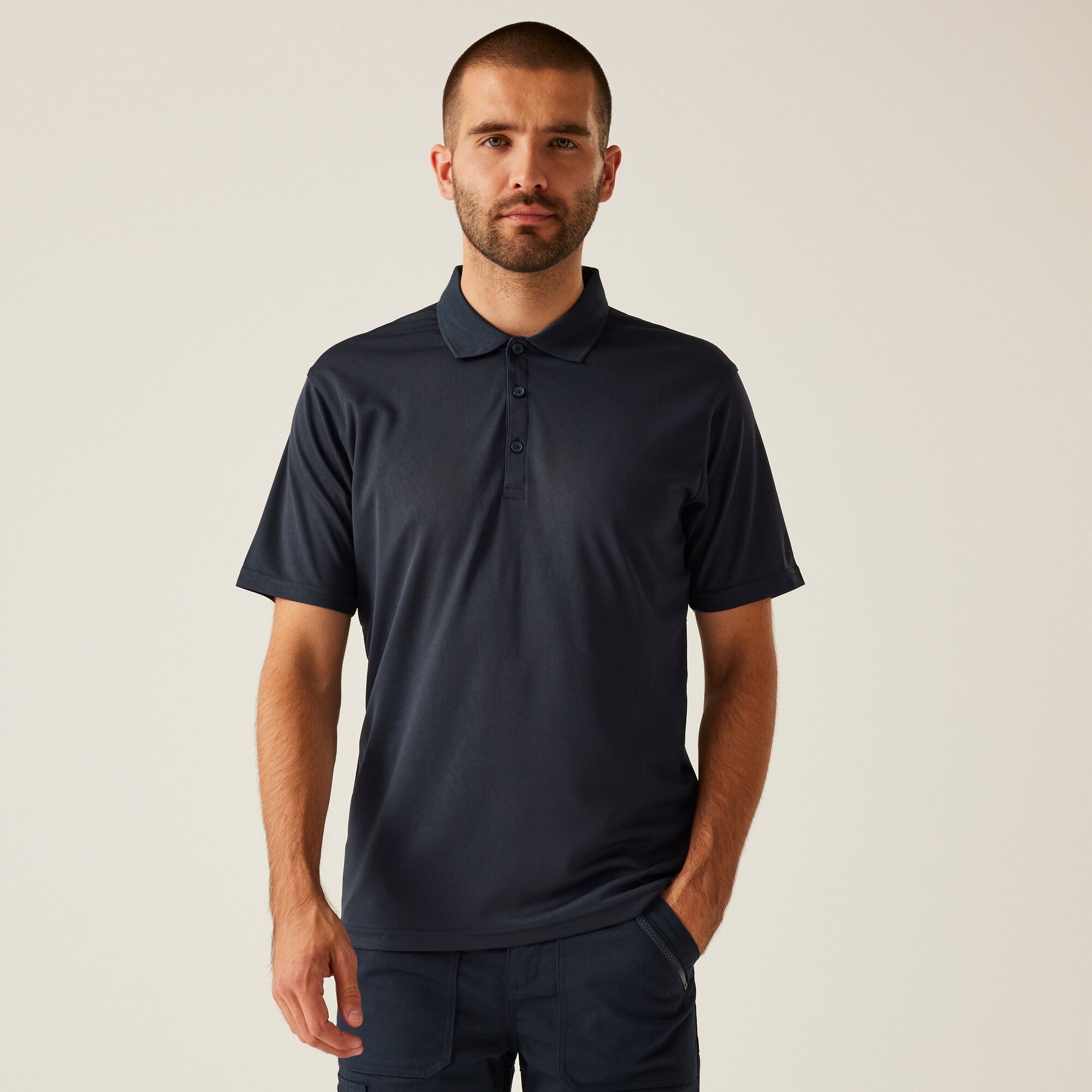 Regatta Professional Pro Wicking Polo Size: 4XL Men's Blue