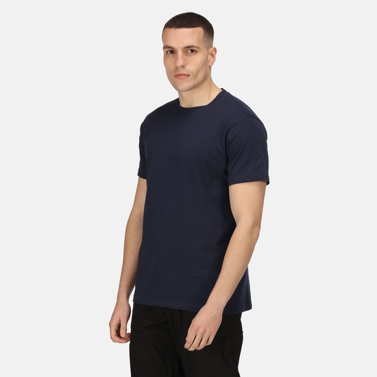 Men's Soft Touch Cotton T-Shirt Navy