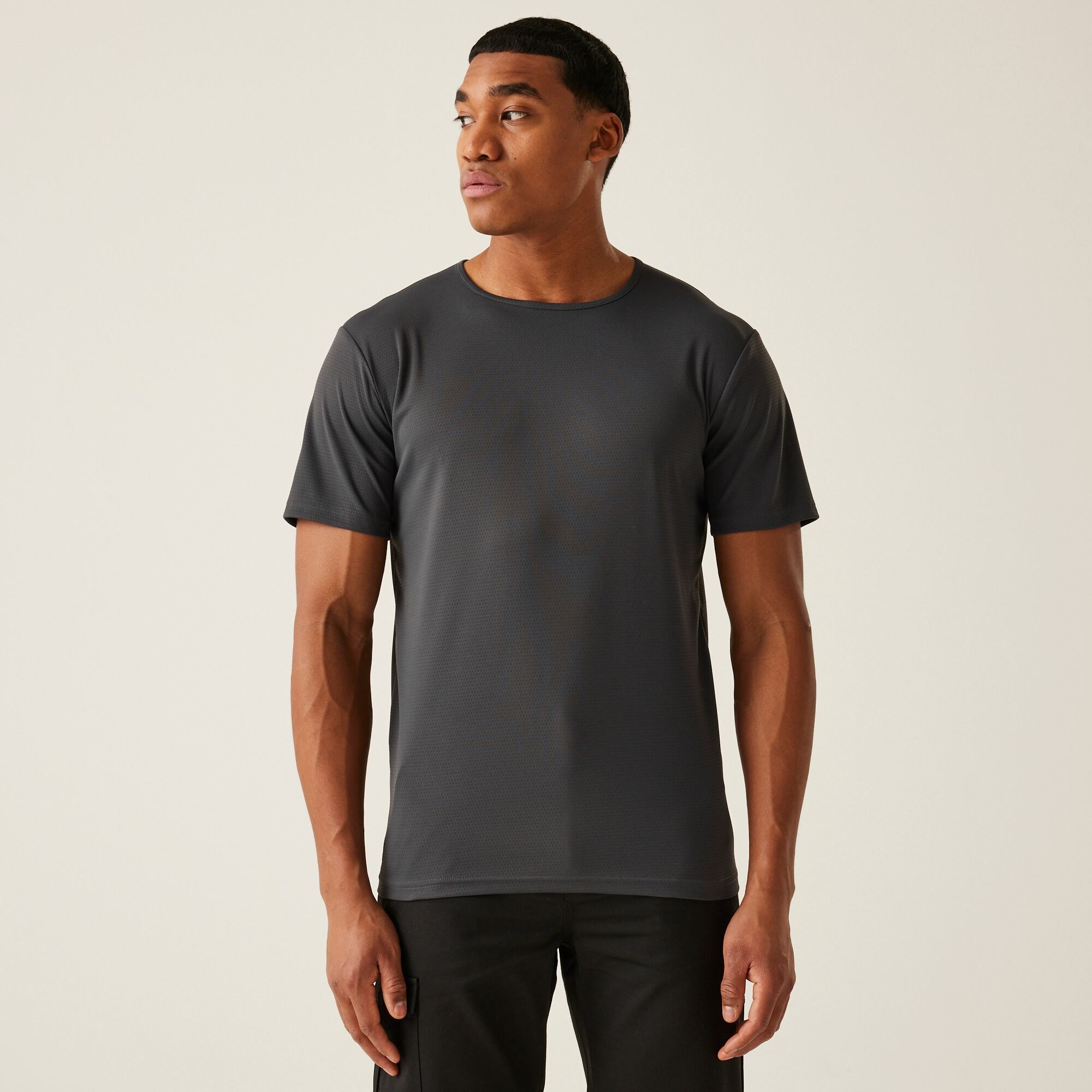Regatta Professional Men's Pro Wicking T-Shirt - Grey Large