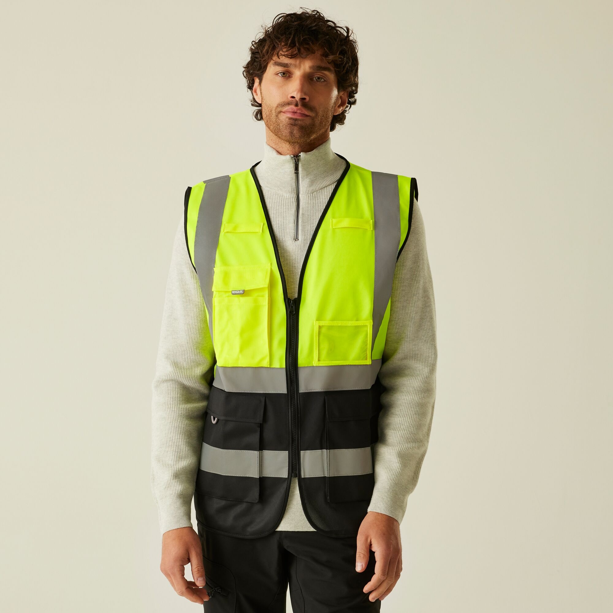 Regatta Professional Men's Pro Hi-Vis Executive Vest - Yellow Xxl