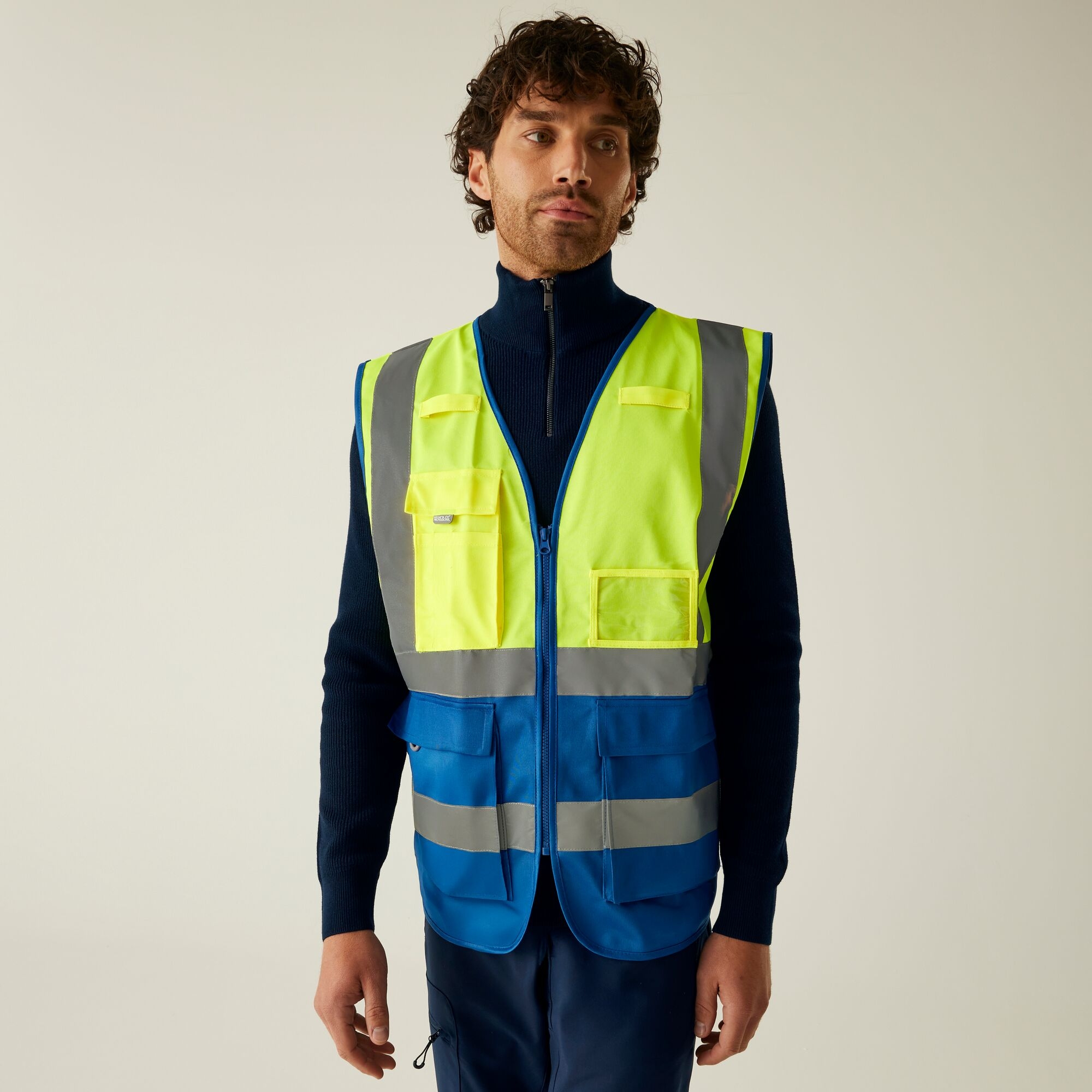 Regatta Professional Pro Hi-Vis Executive Vest, Size: M Men's Mixed