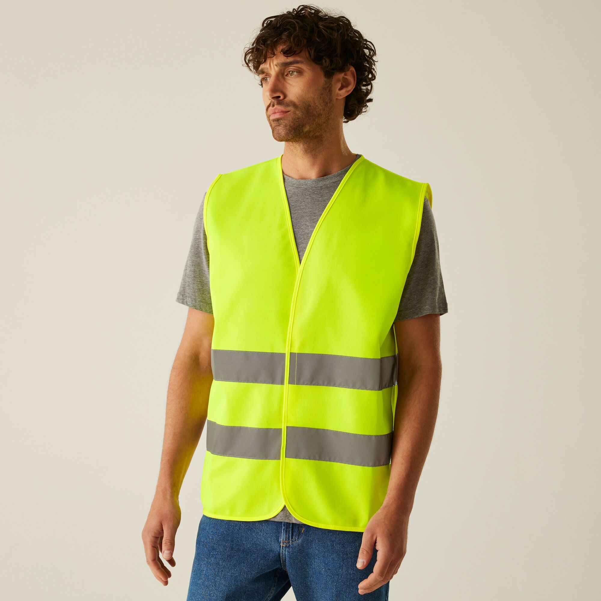 Regatta Professional Essential Hi-Vis Easy Print Vest Size: 3XL Men's Yellow