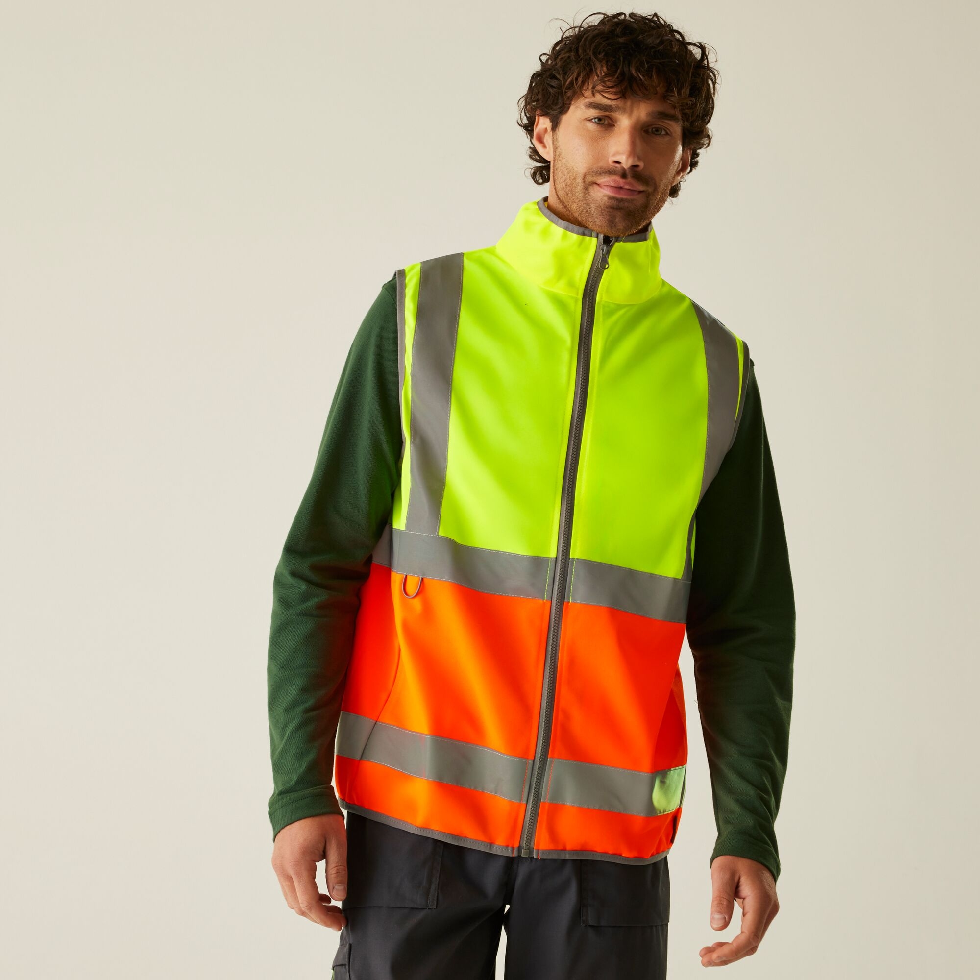 Regatta Professional Men's Pro Hi-Vis Gilet - Yellow Large