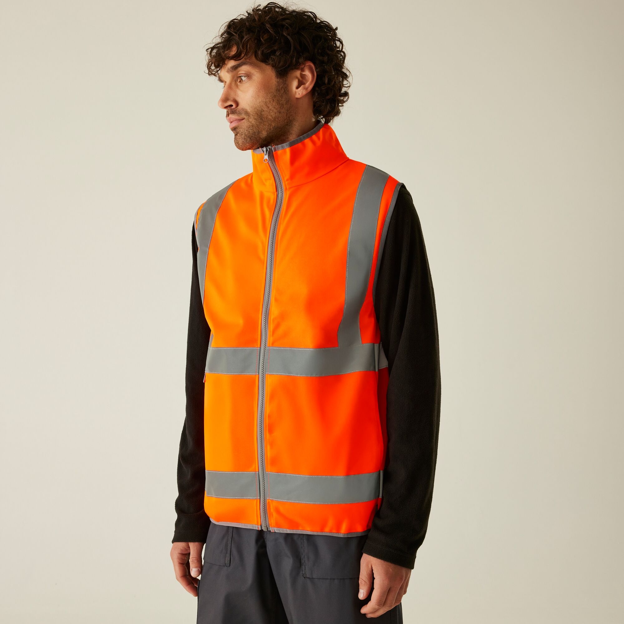 Regatta Professional Men's Pro Hi-Vis Gilet - Orange Xxl