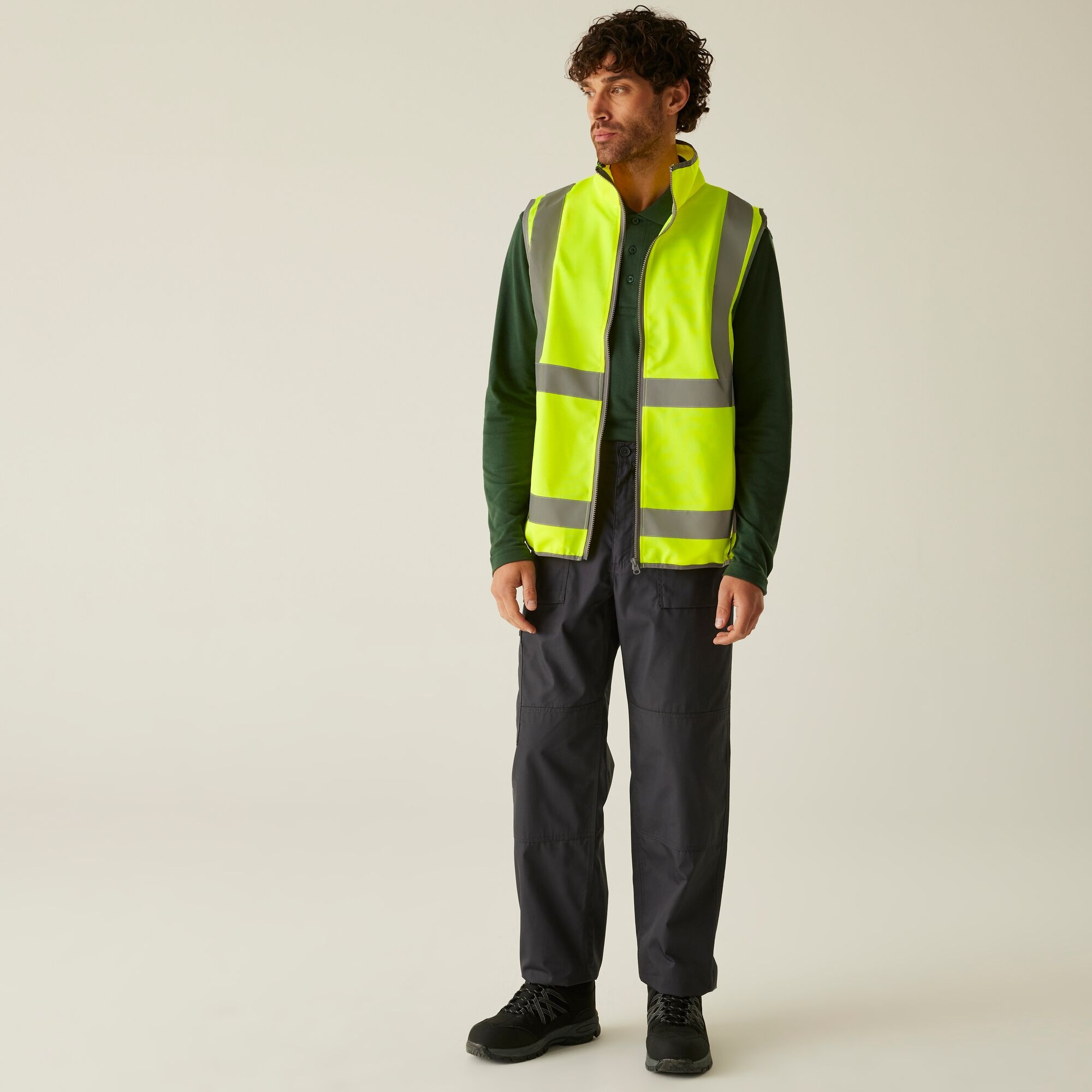 Regatta Professional Men's Pro Hi-Vis Gilet - Yellow Small