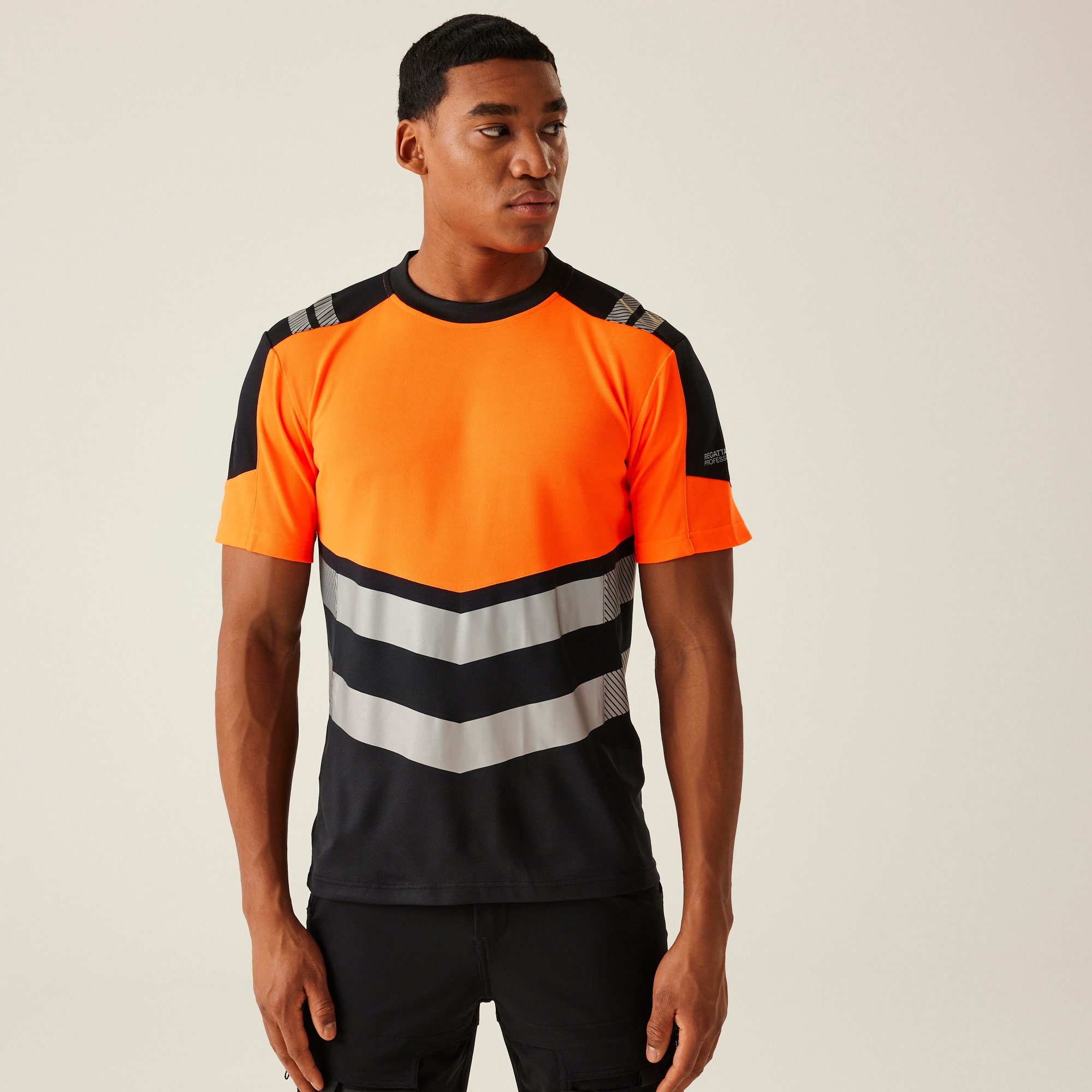 Regatta Professional Men's Hi-Vis X-Pro T-Shirt Class 1 - Orange 3XL