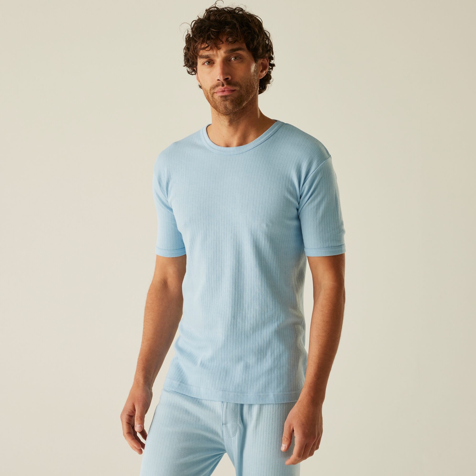 Regatta Professional Men's Winter Short Sleeve Thermal Vest - Blue Extra Small