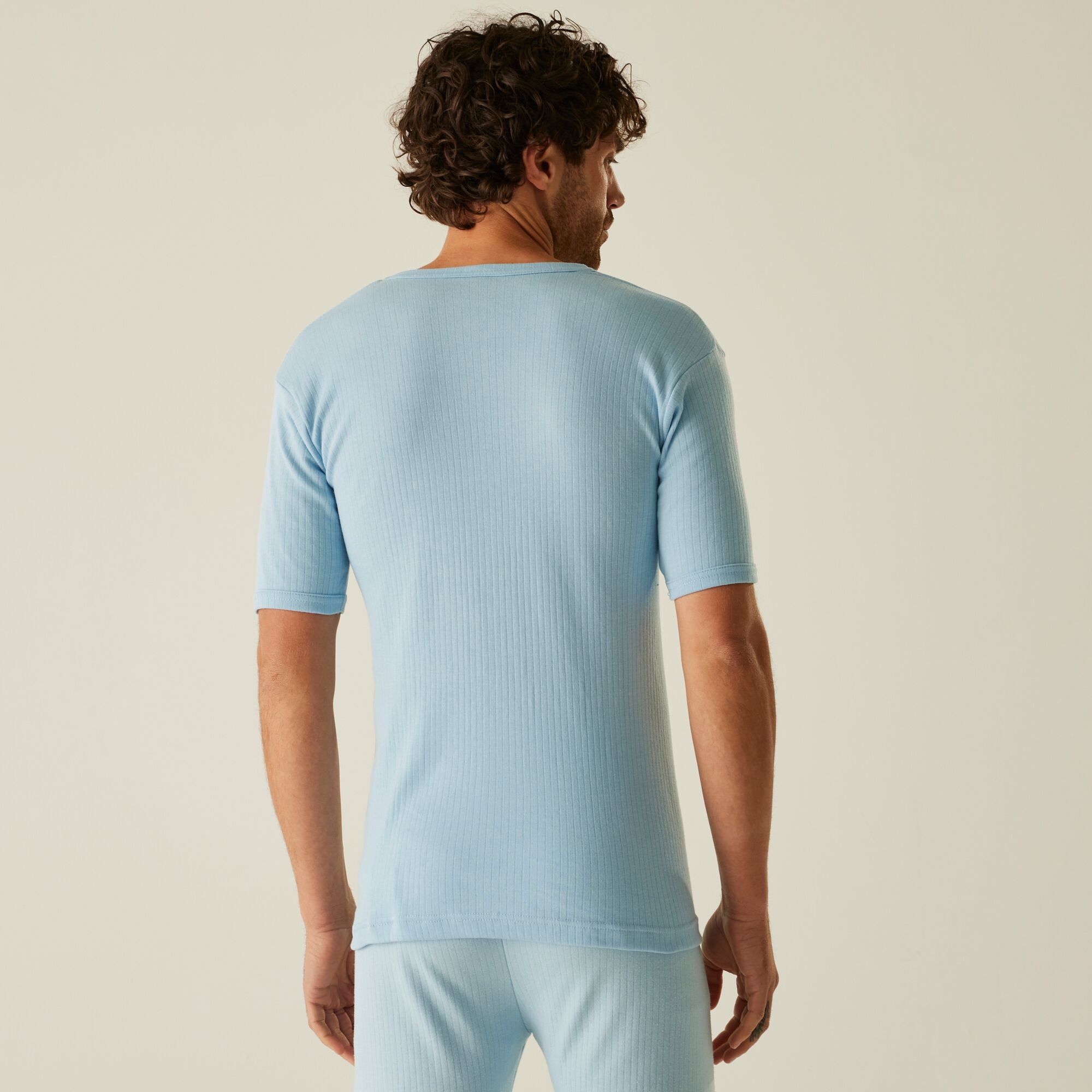 Regatta Professional   Męska koszulka termiczna Thermal Niebieski