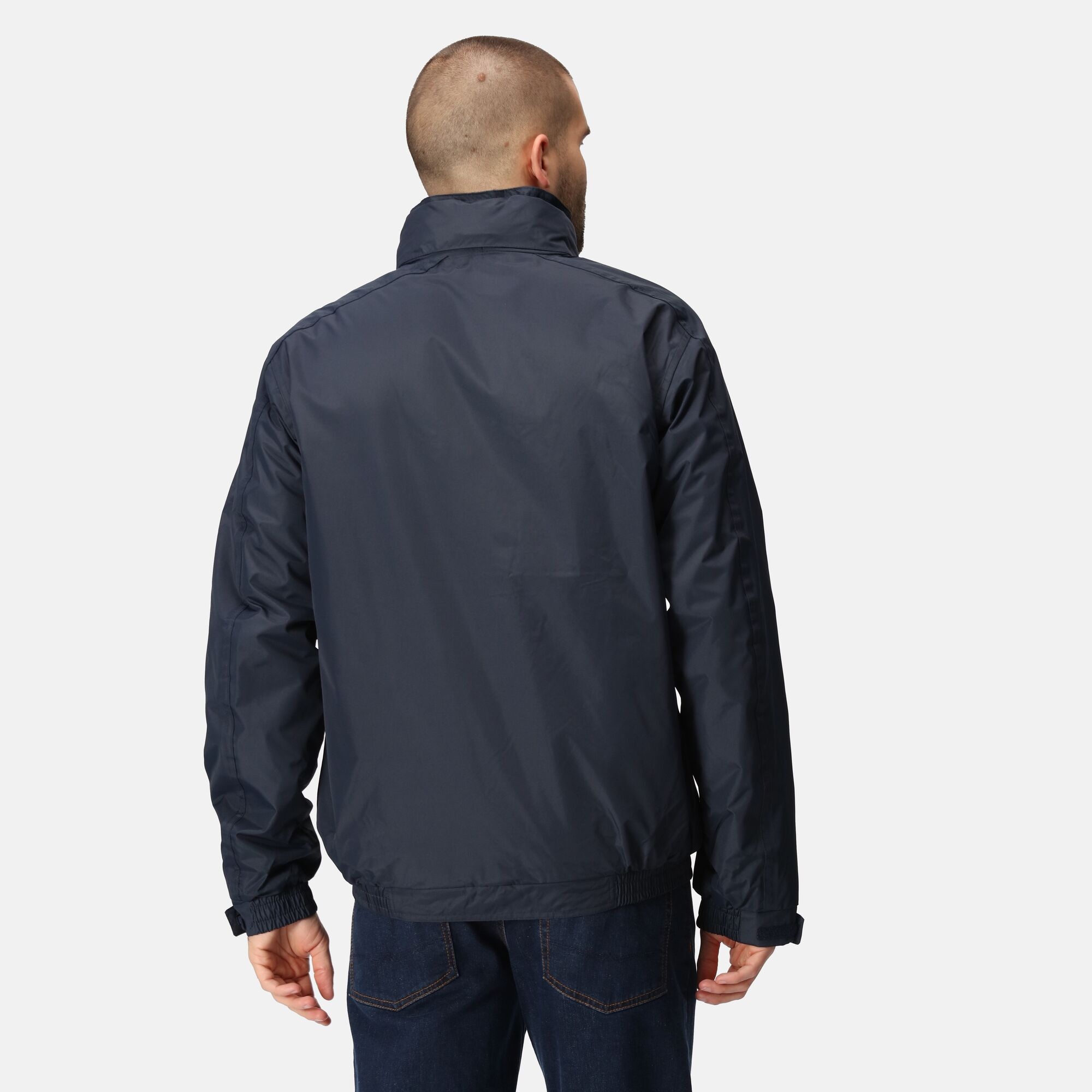 Regatta Professional Men's Dover Fleece Lined Waterproof Insulated Bomber Jacket Navy, Size: XS
