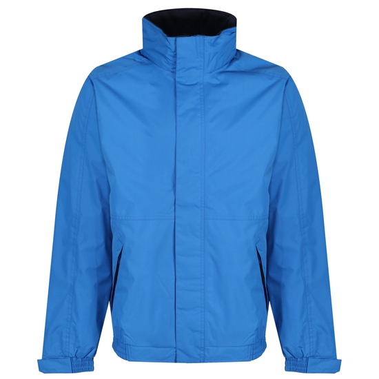 Men's Dover Fleece Lined Waterproof Insulated Bomber Jacket Oxford Blue