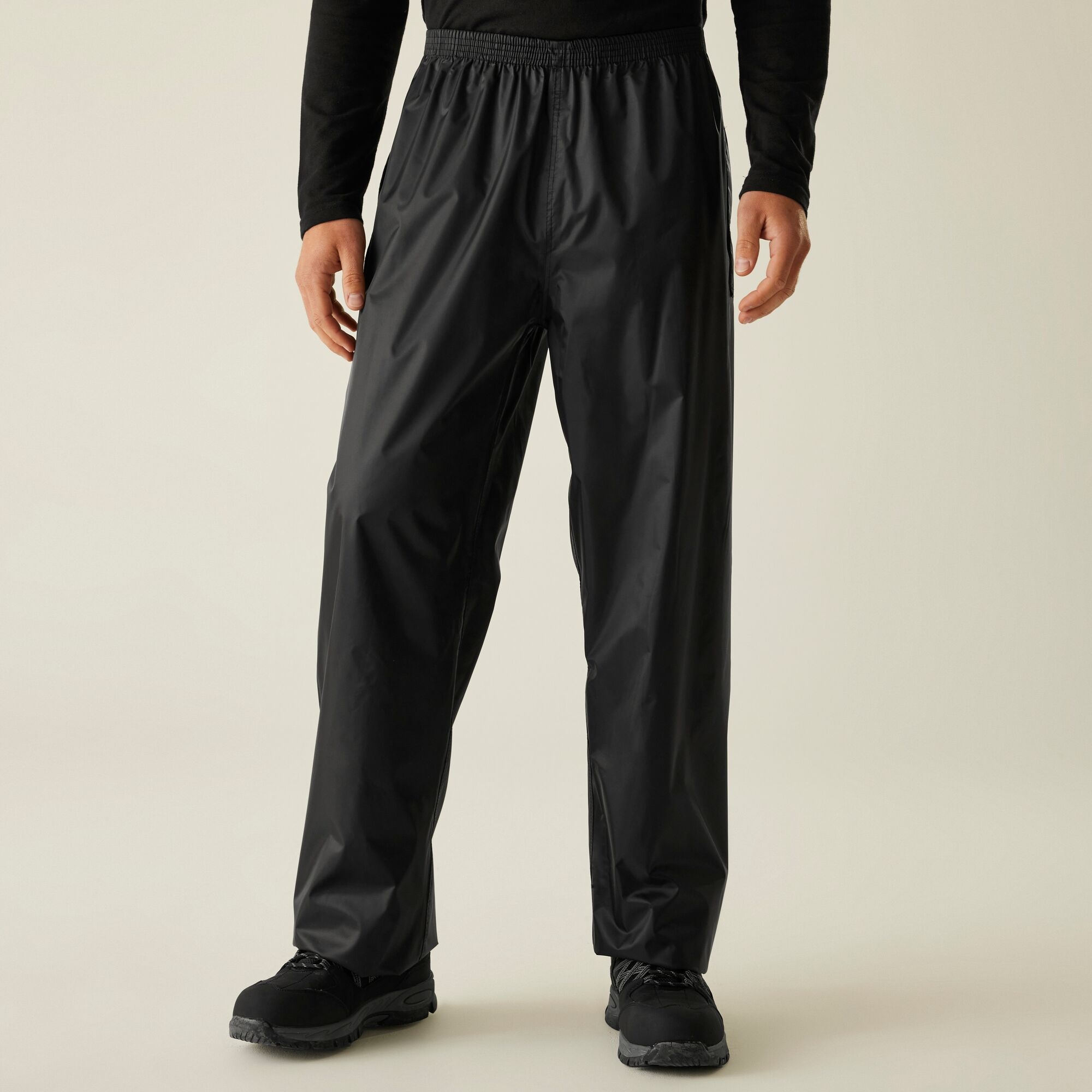 Regatta Professional Men's Waterproof Pro Stormbreak Overtrousers - Black S Regular